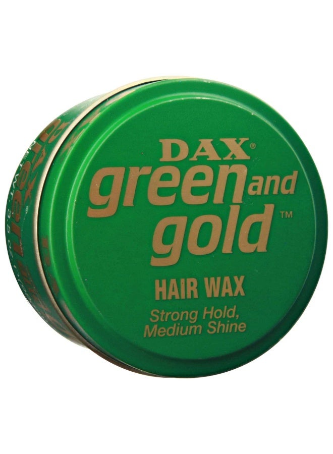 Dax Green and Gold Hair Wax, 99G - Image 2