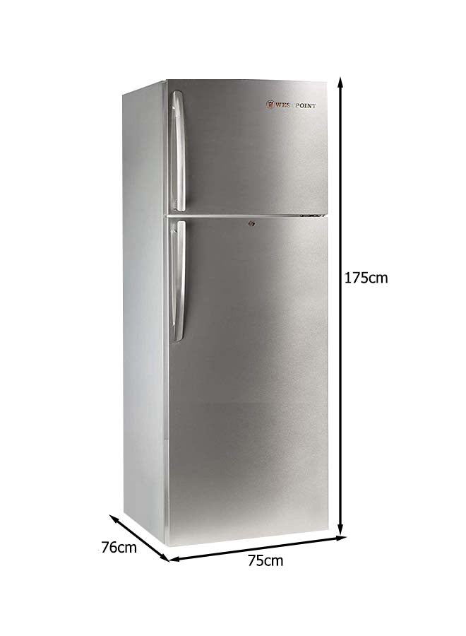 WESTPOINT Double Door Refrigerator WNN-5719EIV Silver - Image 2