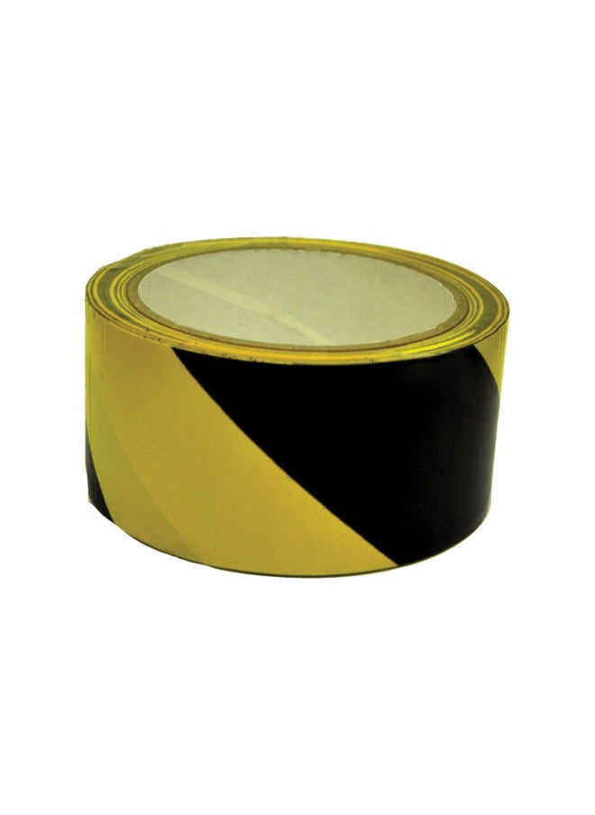 C.H. Hanson General Purpose Vinyl Floor Marking Tape Yellow and Black 2 x 648 Inch 15045 