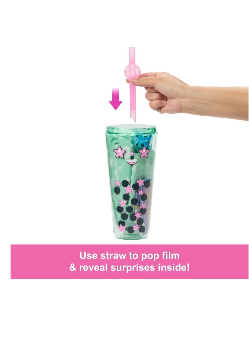 Barbie Pop Reveal Bubble Tea Series Doll & Accessories with Fashion Doll & Pet, 8 Surprises Include Color Change, Cup with Storage (Styles May Vary), HTJ21 - Image 3