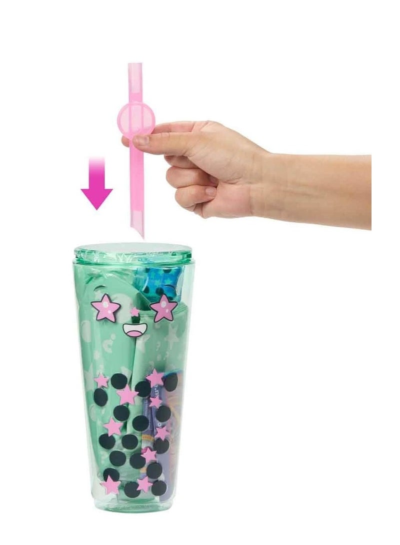 Barbie Pop Reveal Bubble Tea Series Doll & Accessories with Fashion Doll & Pet, 8 Surprises Include Color Change, Cup with Storage (Styles May Vary), HTJ21 - Image 4