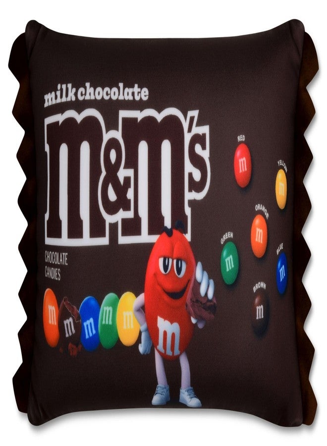 iscream M&M's Package Photoreal Print 12" x 7" Microbead Mini Accent Pillow - Image 2