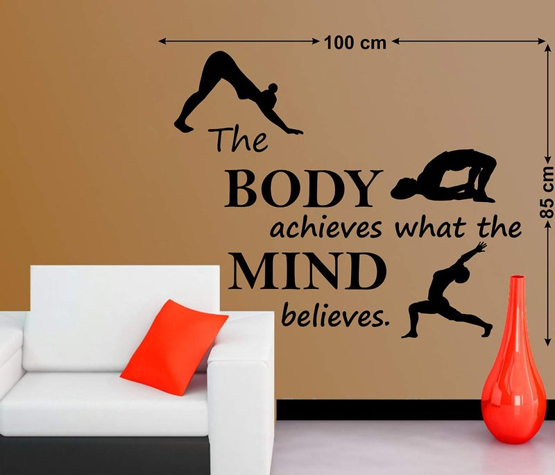 Wallstick جيم - لياقة - كمال أجسام - مكتب - رياضة - تمرين - ملاكمة - ملهم - تحفيزي - اقتباسات - ملصق حائط - Image 3