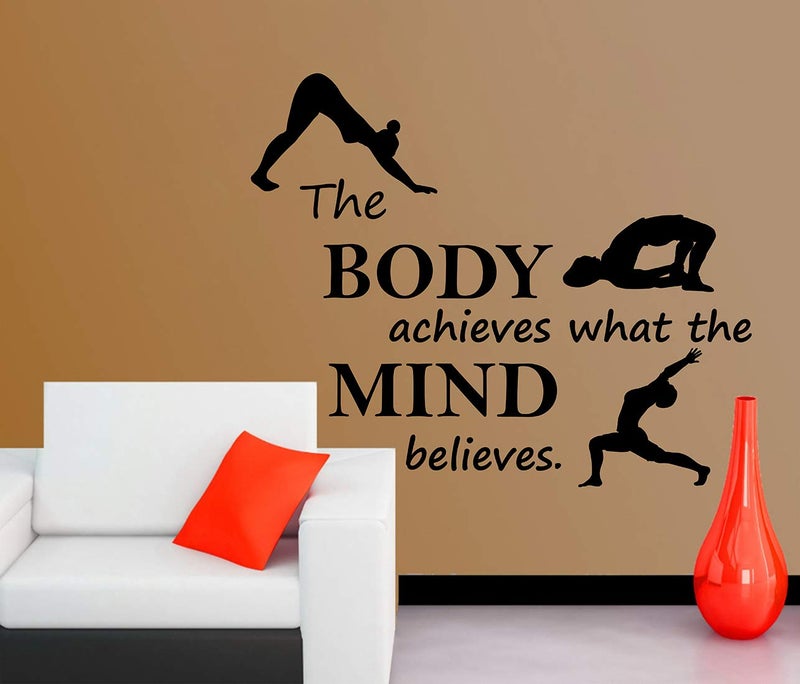 Wallstick جيم - لياقة - كمال أجسام - مكتب - رياضة - تمرين - ملاكمة - ملهم - تحفيزي - اقتباسات - ملصق حائط - Image 2