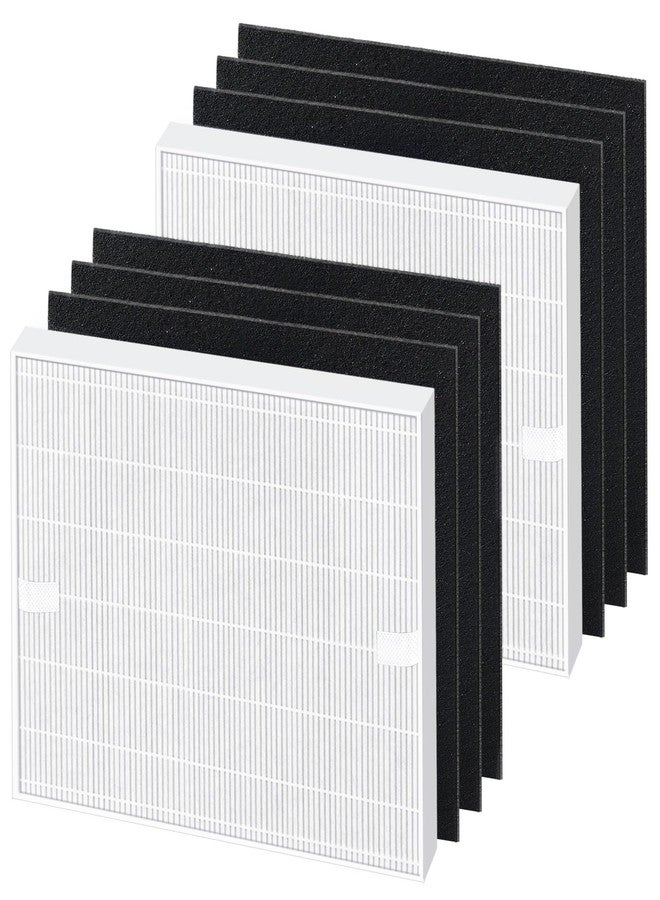 Blutoget 2 Pack AP-1512HH Replacement Filter for Coway Airmega Filter AP-1512HH 200M Coway Air Purifiers by Blutoget - AP-1512HH-FP AP-1518R AP-1519P-2 HEPA Filters and 6 Carbon Filters-Part #3304899 - Image 1