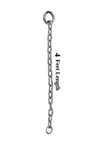 MARSHLAND 4 Feet Metal Swing Chain with 2 S Hooks for Jhula Bikes Scooters More - Image 4