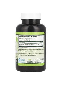 Herbal Secrets Herbal Secrets, Quercetin, 500 mg, 120 Veggie Capsules  - Image 2