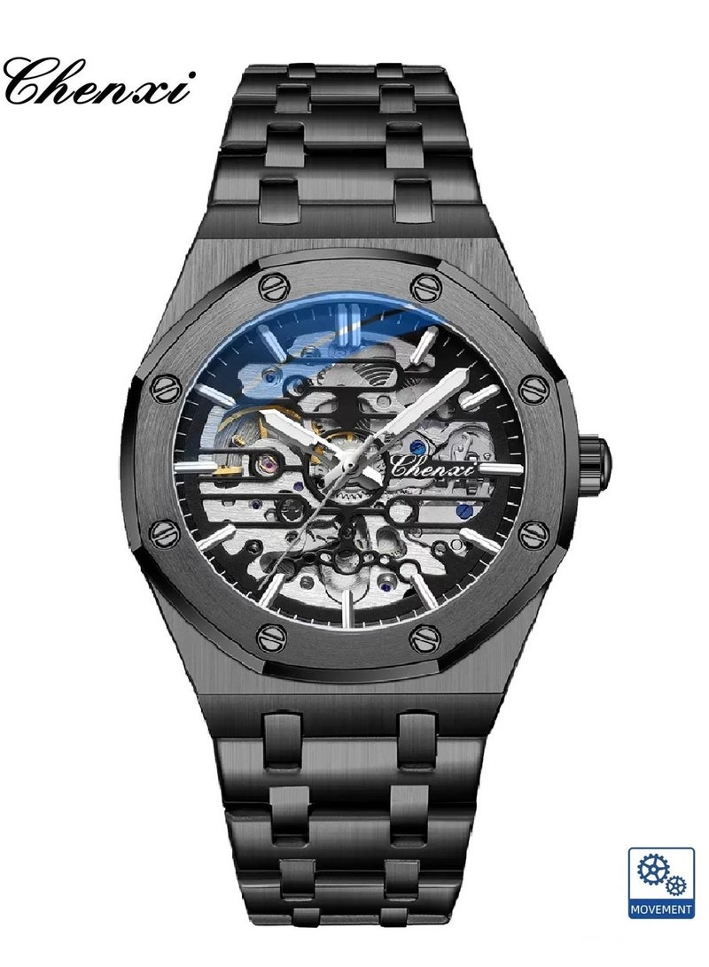 Chenxi Men's Waterproof Stainless Steel Automatic Wristwatch - Image 1