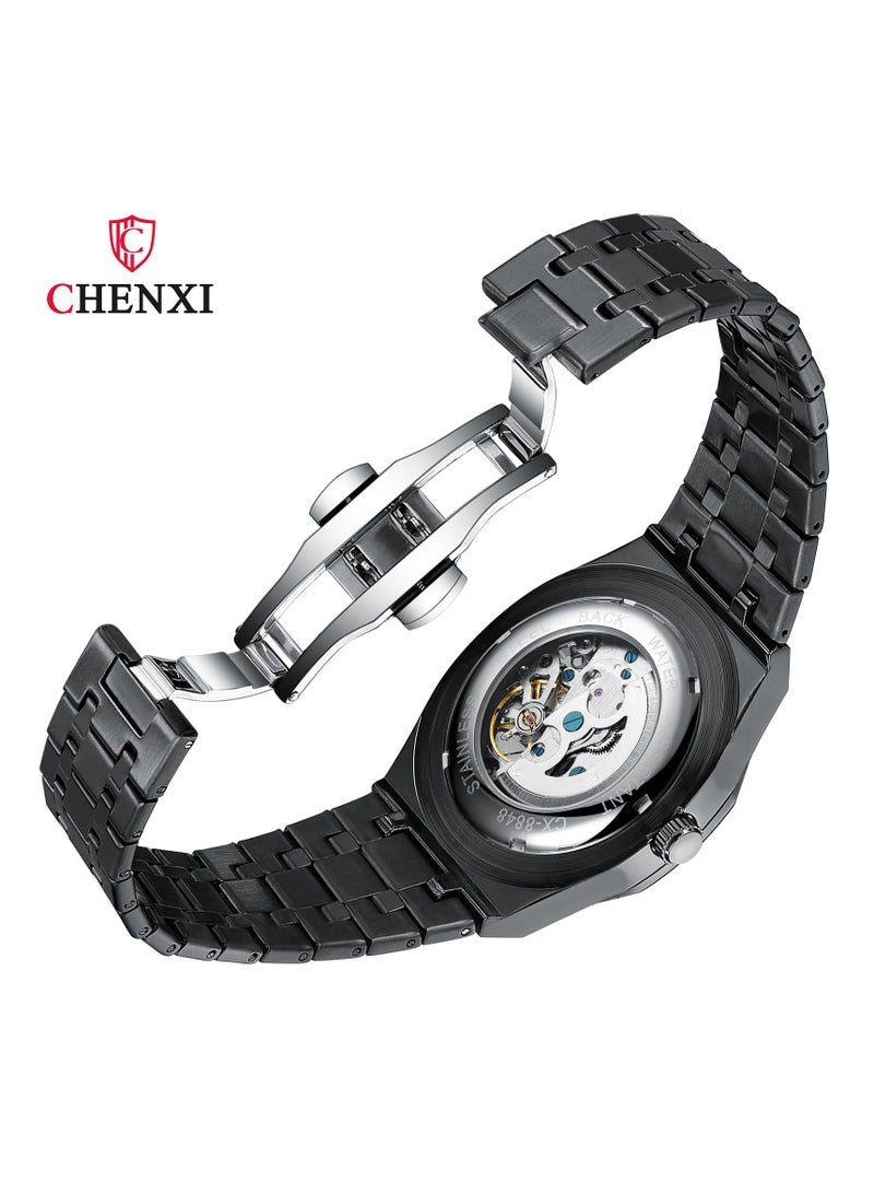 Chenxi Men's Waterproof Stainless Steel Automatic Wristwatch - Image 3
