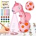 KETIEE Unicorn Drawing Projector Toys for Ages 57 Tracing and Drawing Projector for Kids with Cute Unicorn Look Smart Art Sketcher Projector with 96 Stencils Toddler Toys for Girls Boys 3 Pink - Image 3