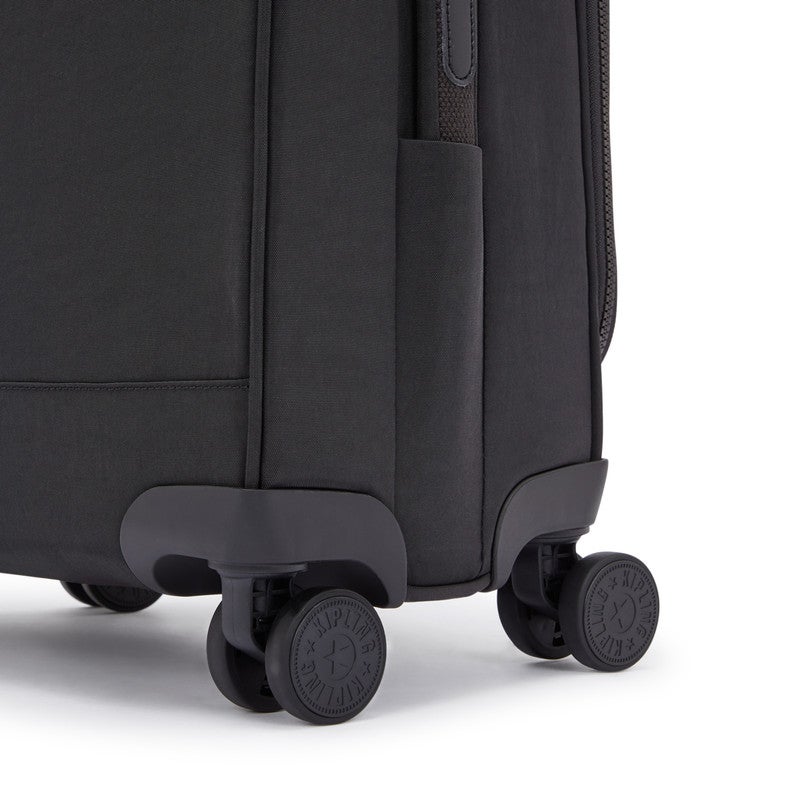 kipling Small Wheeled Luggage Unisex Black Noir New Youri Spin S I7504-P39 - Image 5