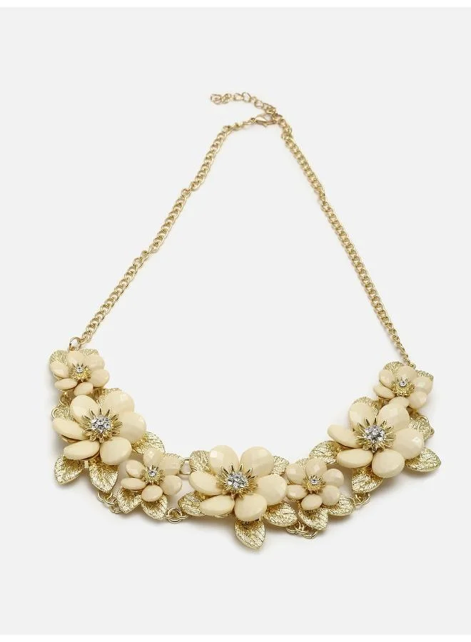 سوهي قلادة مصممة مطلية بالذهب