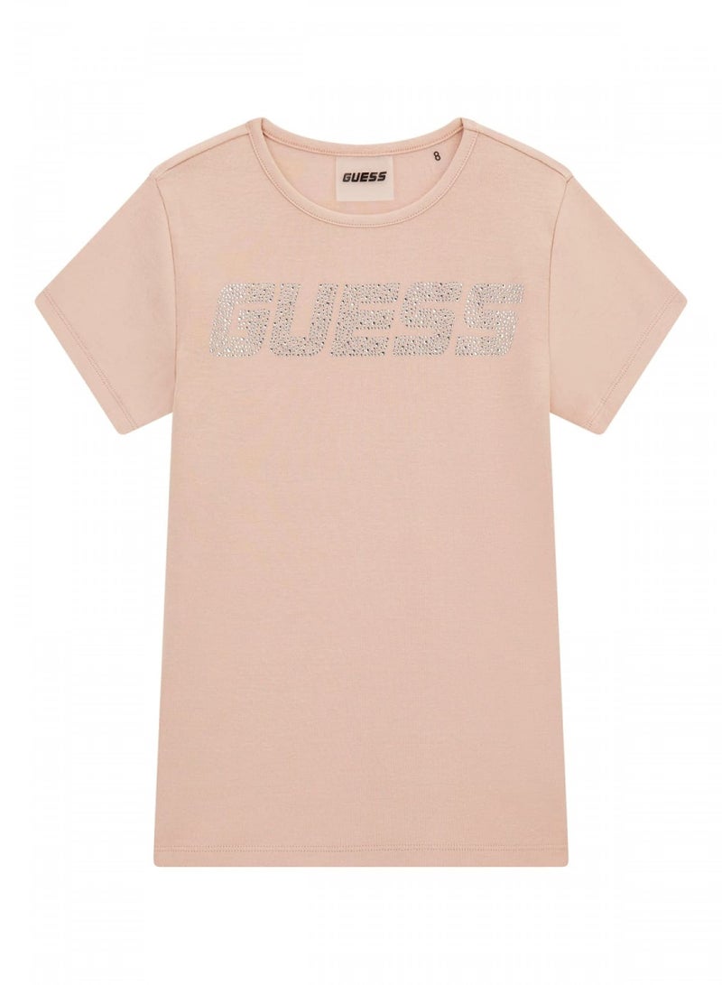 GUESS Kids Graphic Crew Neck T-Shirt - Image 1