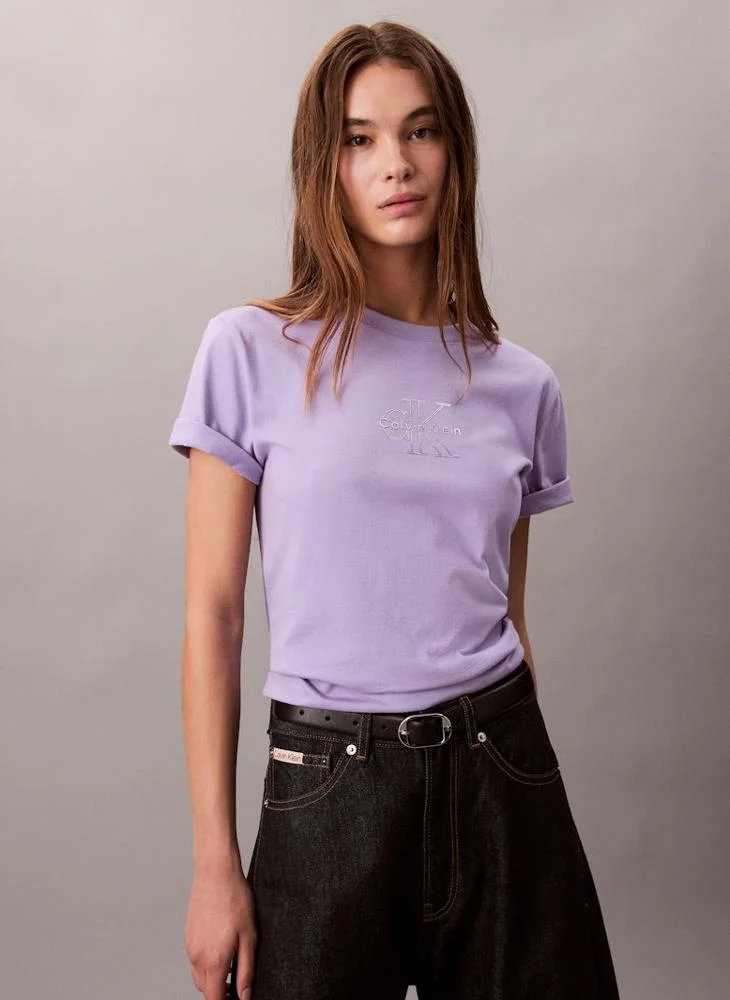 Calvin Klein Jeans Graphic Crew Neck T-Shirt