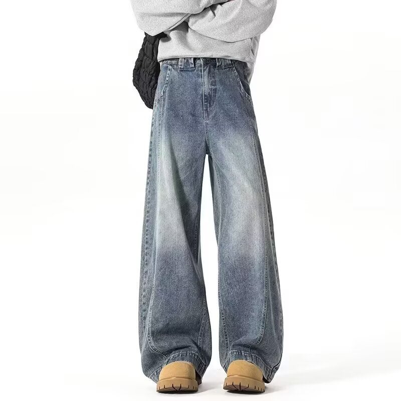 Unisex Casual Daily Denim Jeans - Image 4