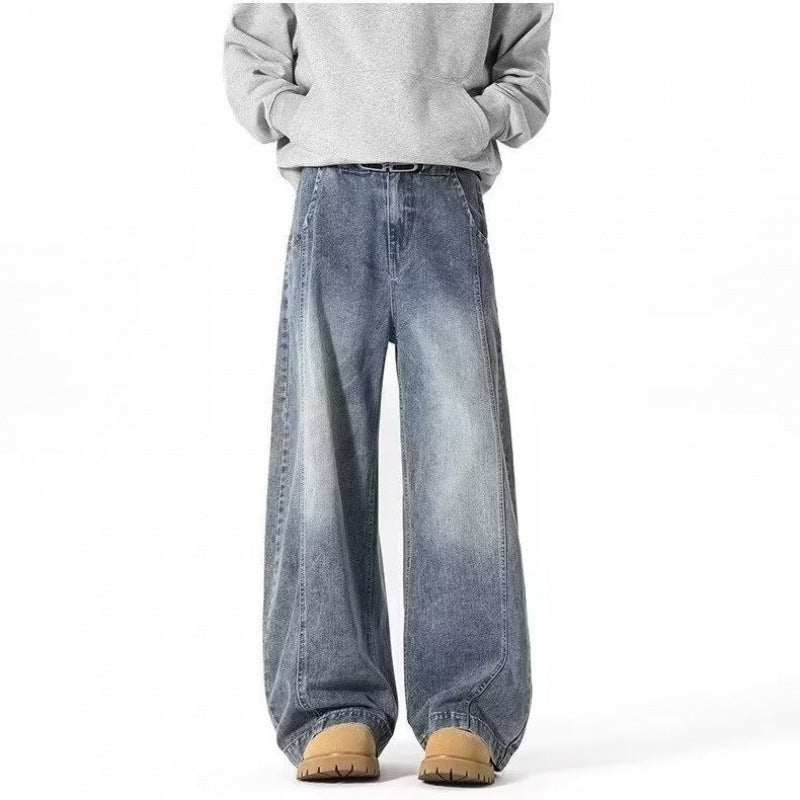 Unisex Casual Daily Denim Jeans - Image 1