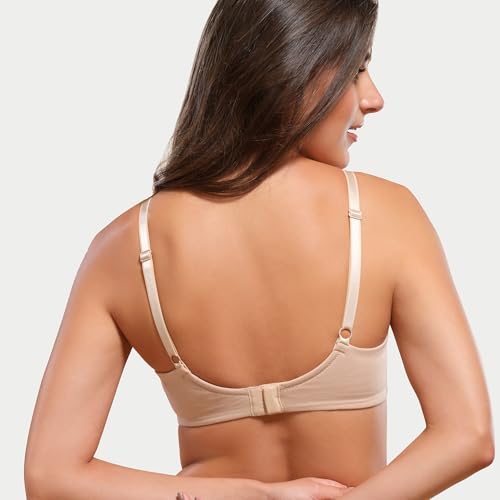 Enamor A027 Full Coverage Cotton Bra - Non-Padded • Wirefree PALESKIN - Image 2