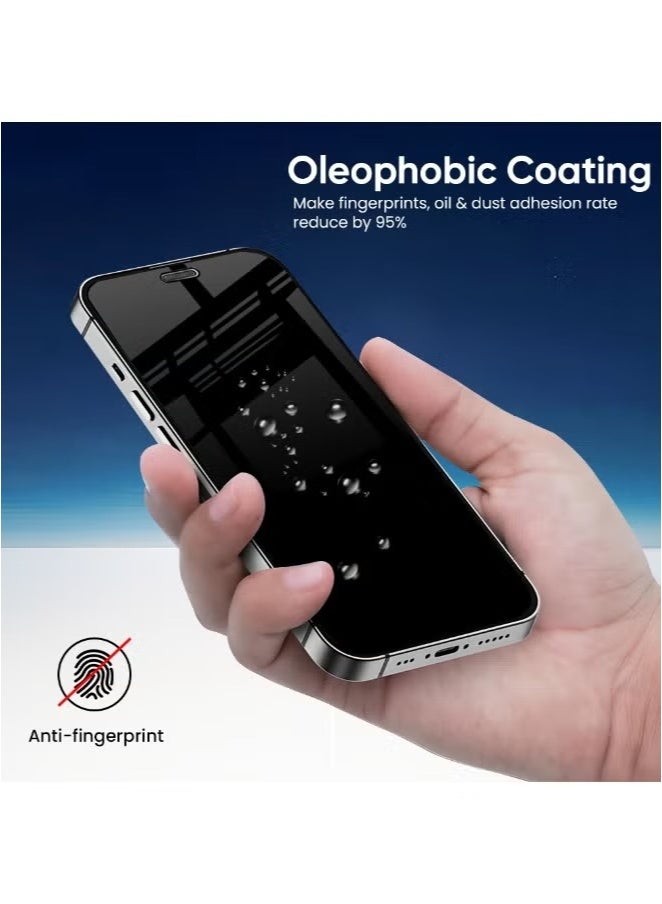 iCruze Tempered Glass Screen Protector for iPhone 16 – 9H Hardness, Edge-to-Edge Coverage, Anti-Fingerprint, Oleophobic, Dust Filter, Eye Protection - Image 5