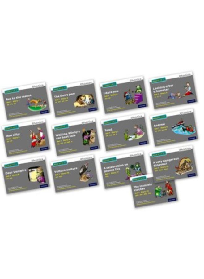 Read Write Inc. Phonics: Grey Set 7 Core Storybooks (Mixed Pack of 13)