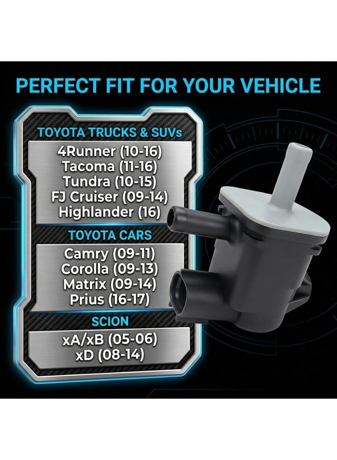 AIKEPT Vapor Canister Purge Valve 90910-12276 Vacuum Solenoid Valve Switch Compatible with xA xB xD 4Runner for Camry for Corolla FJ for Cruiser for Highlander for Tacoma for Tundra 136200-7010 - Image 2