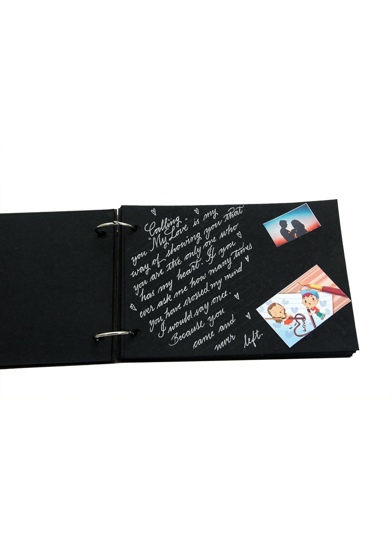 Generic FANCY DUNIYA Handcrafted Wooden Photo Album Embrace Cherished Memories with Natural Elegance 680  - Image 3