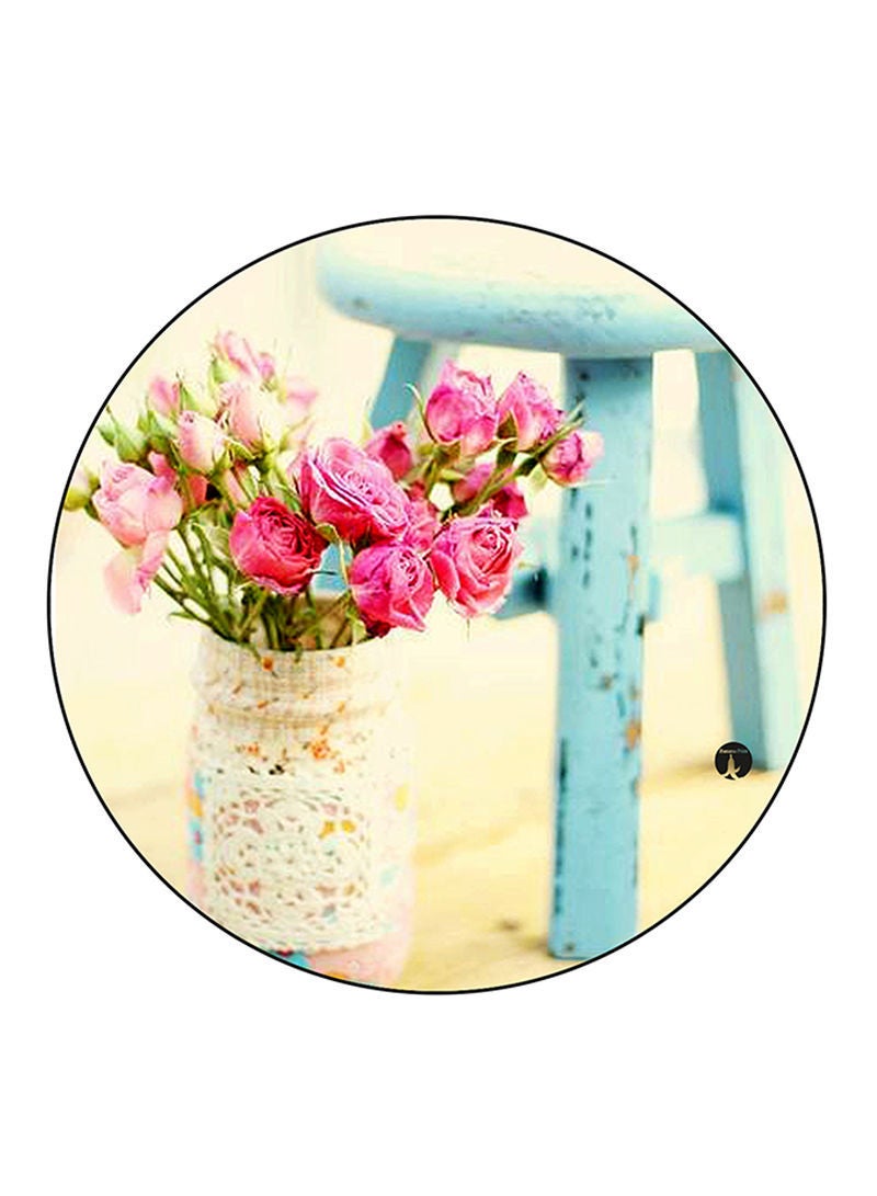 RKN Flowers Printed Mouse Pad Multicolour