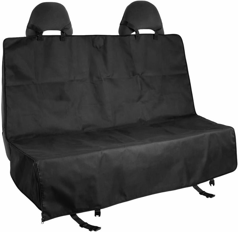 BURAKH Waterproof Pet Car Seat Cover for Back Seat - Universal Dog Seat Protector, Anti-Slip, Scratchproof & Machine Washable (Black) - Image 1