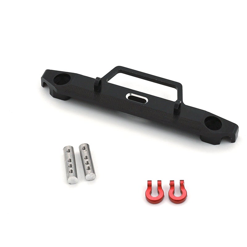 Aluminum Alloy Front Bumper Compatible with 1/24 Axial SCX24 90081 RC Car - Image 2