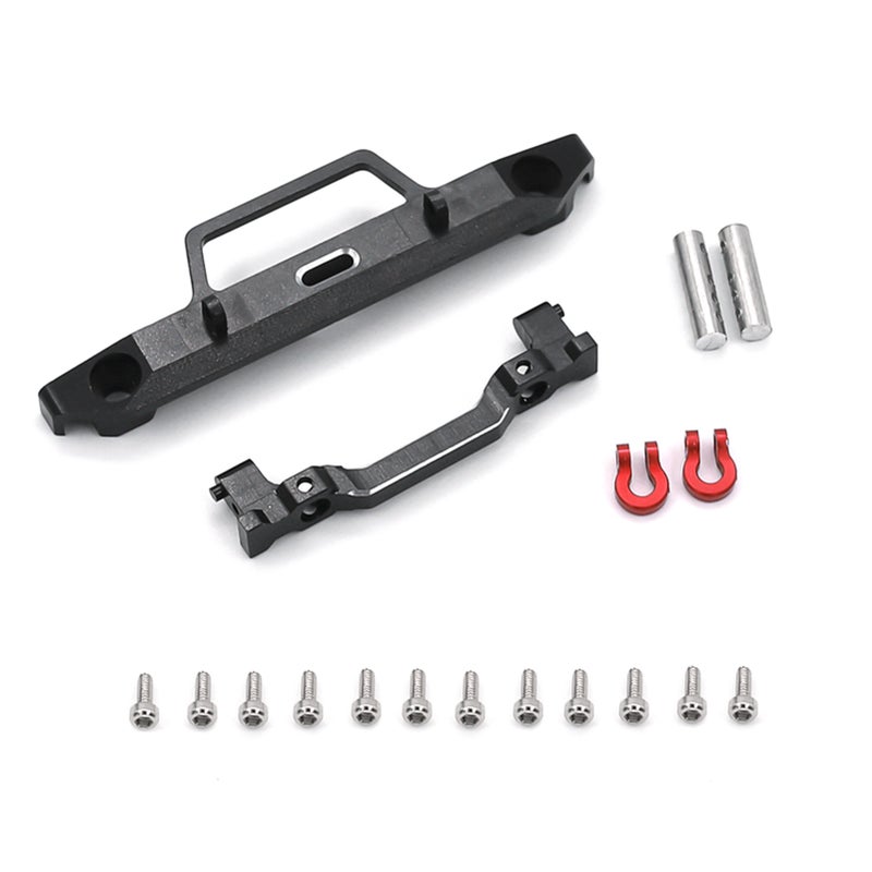 Aluminum Alloy Front Bumper Compatible with 1/24 Axial SCX24 90081 RC Car - Image 1