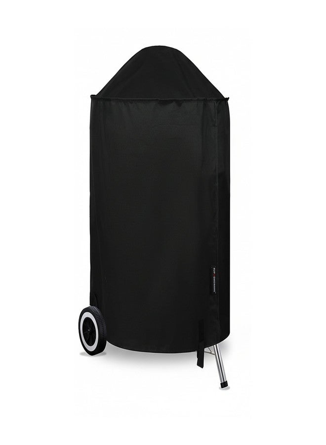 Suphomeware 52 Inch Waterproof BBQ Grill Cover for Weber Spirit 200 and 300 Series, Outdoor Heavy Duty Barbecue Covers, Rip Resistant Outside Black Grill Cover - Image 1