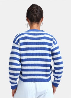 Striped Knitted Cardigan - pzsku/Z92195F61094739CCD53EZ/45/_/1738746931/42832ea0-d6dd-4ac2-997b-25452a09db58