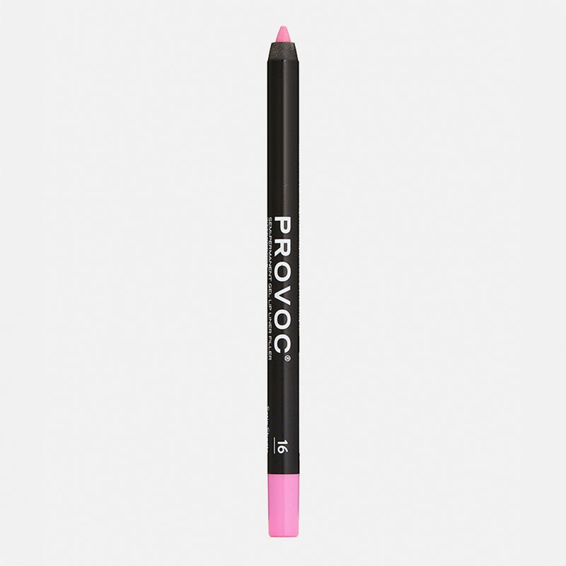 PROVOC SEMI-PERMANENT Gel Lip Liner Filler WP 16 Satin Sheets - Image 3