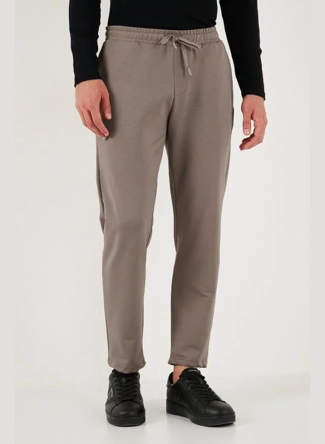 Buratti  Buratti Regular Fit Normal Waist Straight Leg Sweatpants Men's TRACKSUIT PANTS 5908050 for Men | Best Price UAE