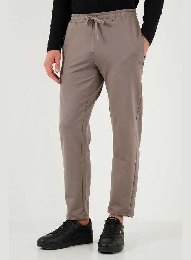 Buratti  Buratti Regular Fit Normal Waist Straight Leg Sweatpants Men's TRACKSUIT PANTS 5908050 for Men | Best Price UAE