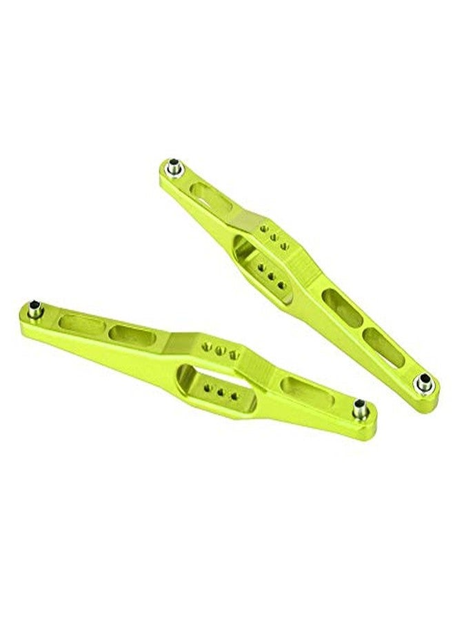 Dilwe Rear Lower Arm,2pcs Metal Rear Trailing Arms Lower Suspension Arm Lever for WLtoys 1/12 12428 RC Car(Green 0023G) - Image 1