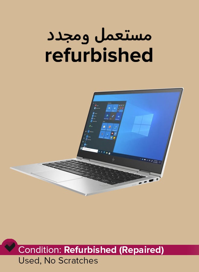 HP Refurbished - EliteBook X360 830 G8 Laptop With 13.3-Inch Full HD Display,Intel Core i5 Processor/Quad Core/11th Gen/16GB RAM/512GB SSD/Intel Iris XE Graphics/Windows 11 Home English Silver - Image 1