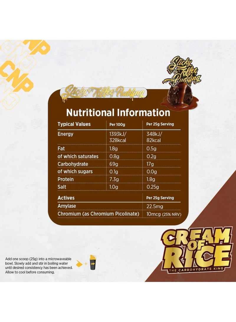 سي إن بي كريمة الأرز CNP 2 كجم نكهة بودنغ التوفي اللزجة 80 حصة - Image 2