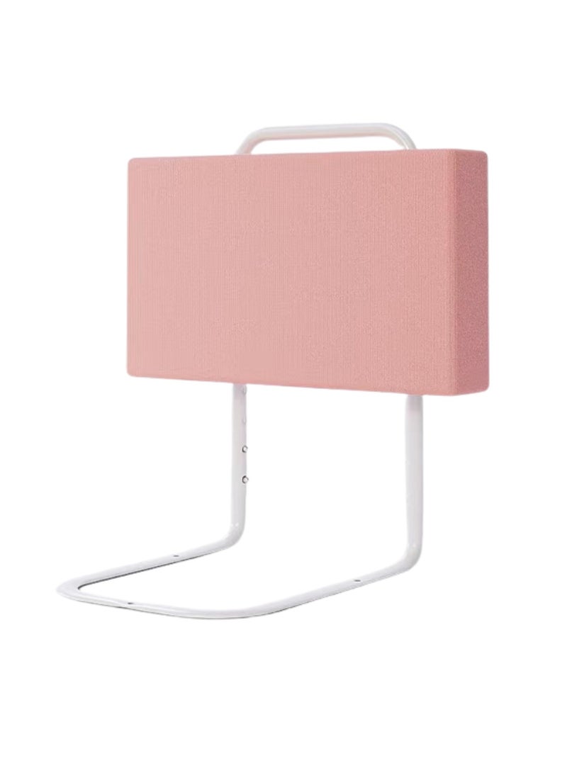 Baby Bed Rail, Bed Rail Guards Toddler Bed Protector Rail with Adjustable Heights Free Combination Anti-Fall Soft Toddler Safety Fence for Bed Universal King, Pink, 1 Pack  - Image 1