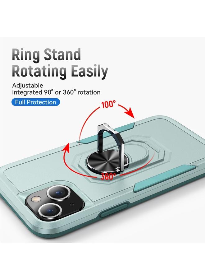 اس-توب جراب لهاتف iPhone 14 Plus مزود بمسند حلقي وغطاء هاتف متين مقاوم للصدمات - Image 4