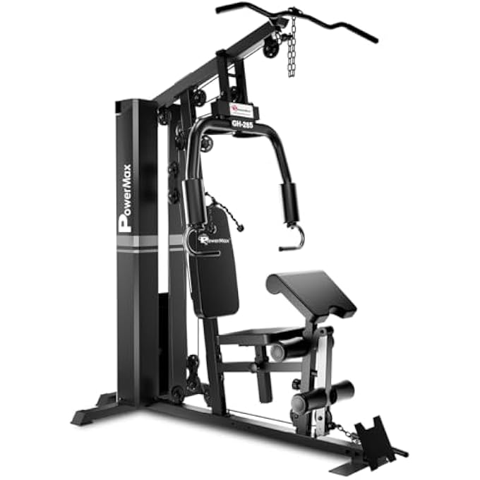 rayihni Gh-285 Multifunction Home Gym | 73Kg Weight Stack | Lat Pull Down | Arm Pad | Breathable Back Cushion | Compact Design Multi-Station Gym | Home Fitness System - Image 1