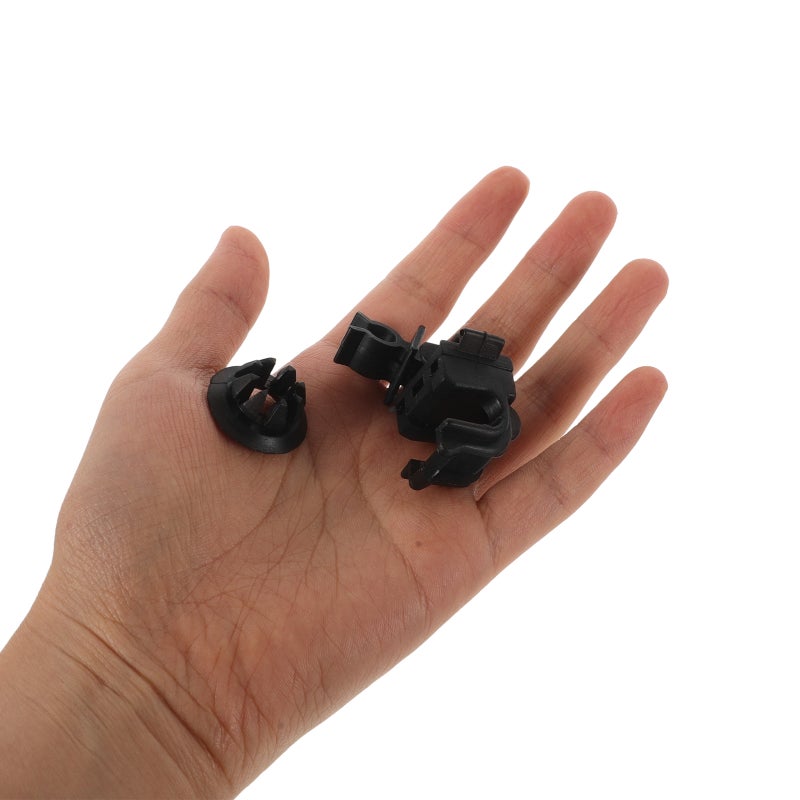 20 Sets Of Hood Prop Rod Clip Hood Latch Rod Clip Hood Support Clamp Car Accessory Car Hood Support Accessories Cars Bracket Decorative Clip Engine Hood Support - Image 4