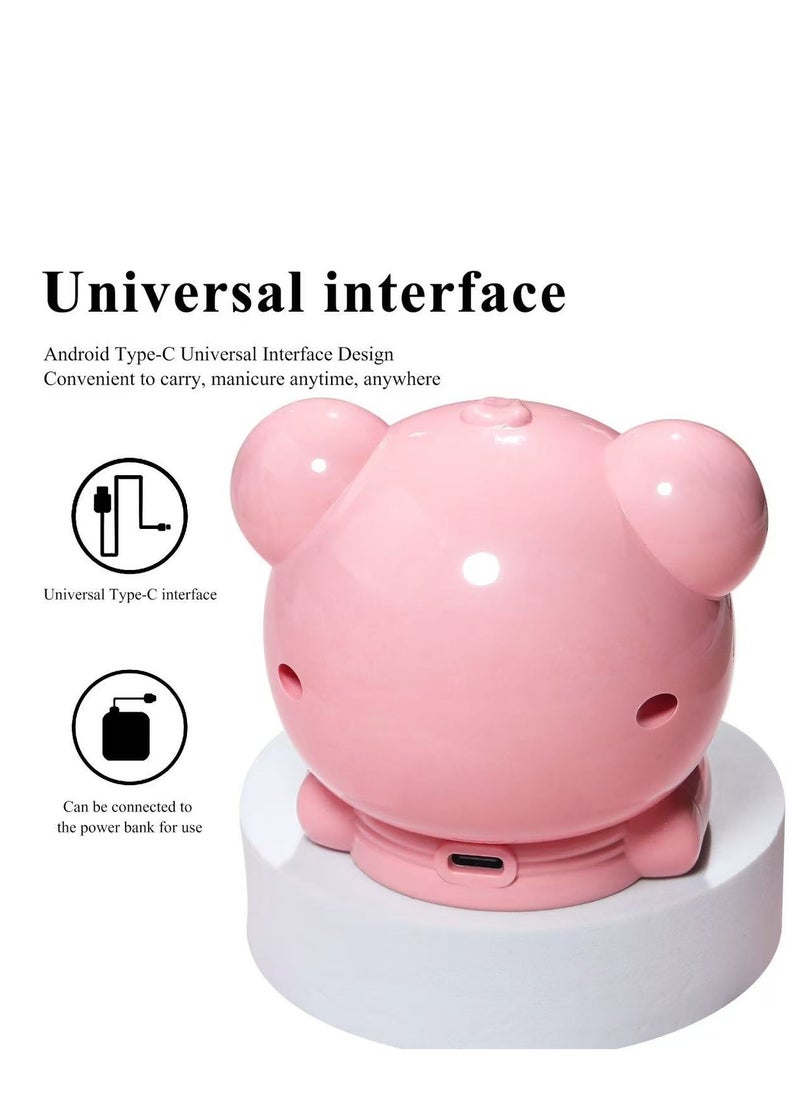 Pink bear mini  Nail Lamp Hands Free Gel LED Nail Dryer Nail Polish - pzsku/Z9219E81EF38ABA11D905Z/45/_/1730535732/d19c2d07-efe5-4bfb-aef8-3b626adb95dc