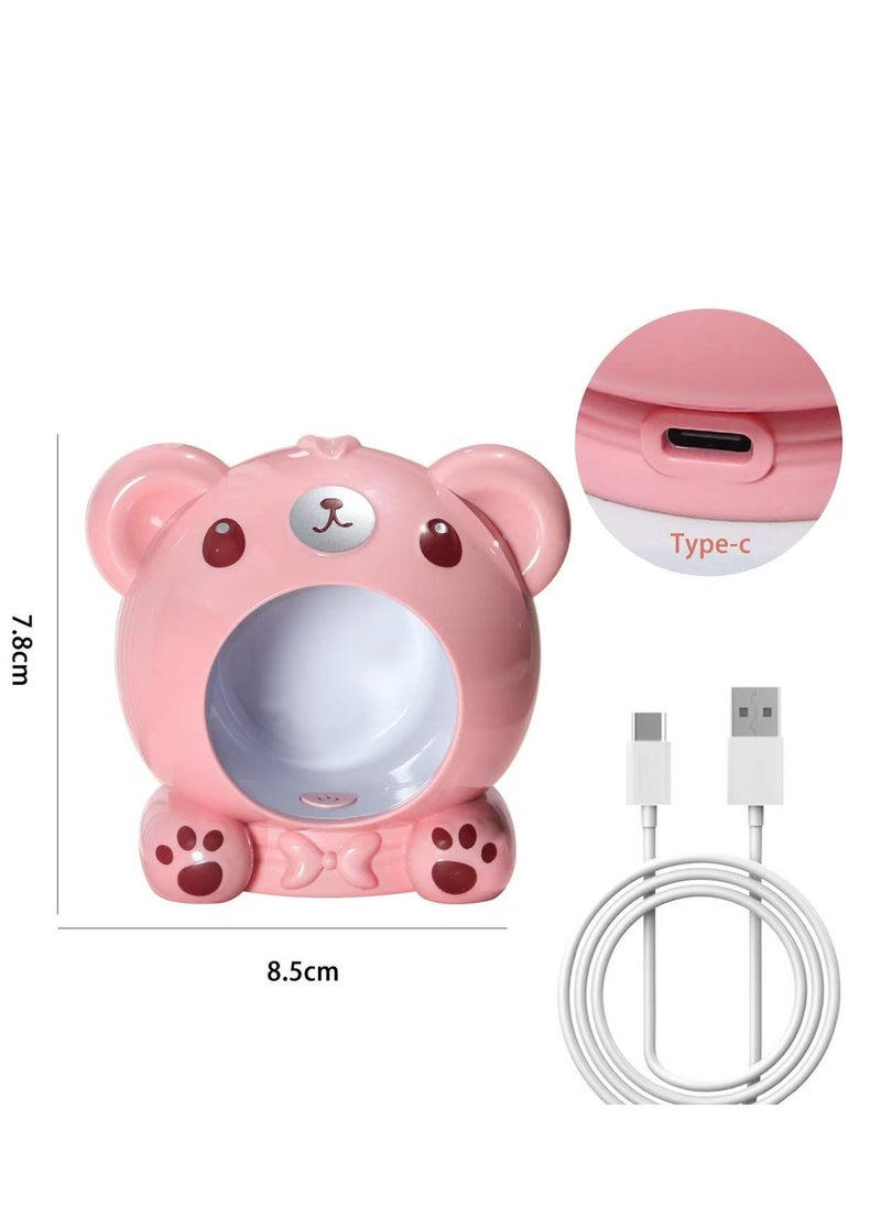 Pink bear mini  Nail Lamp Hands Free Gel LED Nail Dryer Nail Polish - pzsku/Z9219E81EF38ABA11D905Z/45/_/1730535735/c9bd6002-aae0-4411-aea5-0f01edefa927