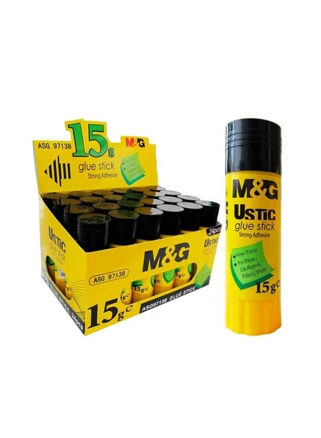M&G Ustic Glue Stick strong adhesive PVA  15g - Image 2