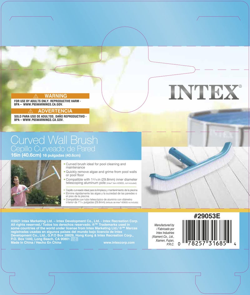 Intex Curved Wall Brush for Pools - Image 3