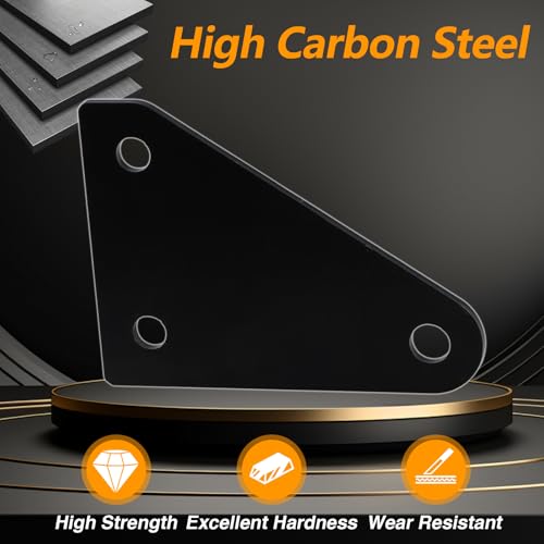KPALAG 2PCS Bracket Cab Support Mount Plates Bracket Cabs Black Mounting Plate Brackets Compatible with Volvo Truck D13 VNL Replace20727214 - Image 3