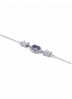 zilara Gem Square Pave Deep Hang Bracelet  - Image 2