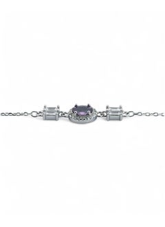 zilara Gem Square Pave Deep Hang Bracelet  - Image 3