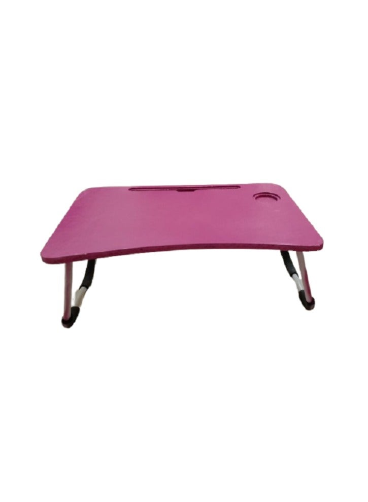 Foldable Laptop Desk Stand and  Pink