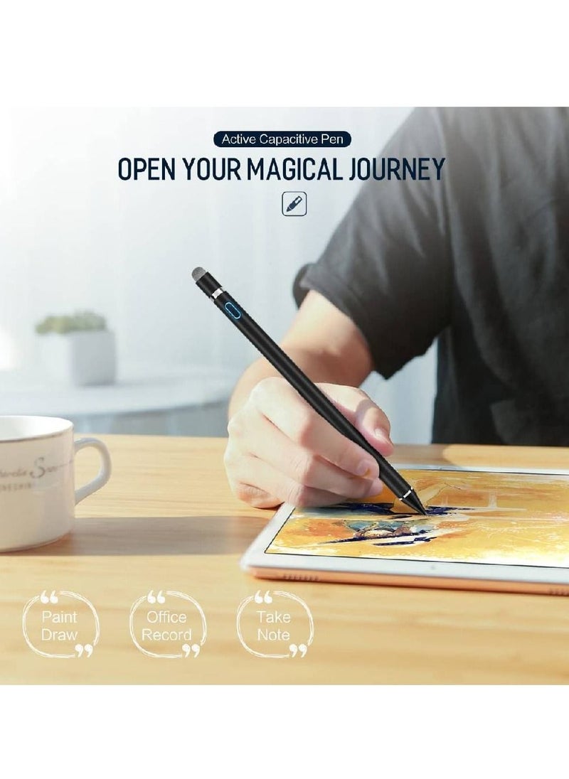 GENNEXT Capacitive Touch Pen For Samsung Galaxy Tab Black  - Image 3